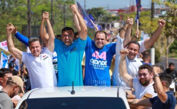 Roberto Cidade reúne mais de 4 mil apoiadores em carreata no primeiro dia de campanha em Manacapuru