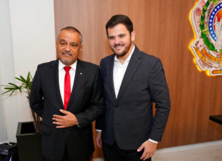 Prefeito Renato Junior apresenta projetos de infraestrutura de Manaus ao TJ do AM em busca de cooperação institucional