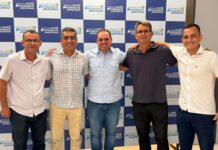 Roberto Cidade recebe apoio de prefeito de Manicoré filiado ao partido de Omar Aziz