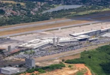 Confins tem operações suspensas após problema na pista; 45 voos foram cancelados