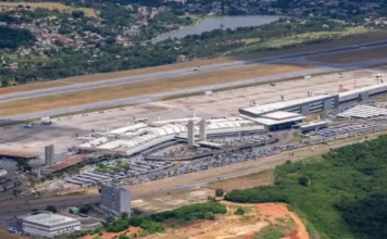 Confins tem operações suspensas após problema na pista; 45 voos foram cancelados