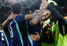 Brasil vira sobre a Austrália e vence amistoso por 4 a 2 em Brisbane