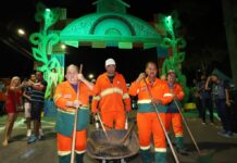 #SouManaus 2026 terá operação com 300 trabalhadores para reforçar limpeza no Centro