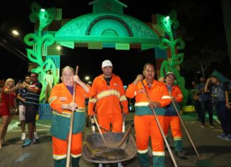 #SouManaus 2026 terá operação com 300 trabalhadores para reforçar limpeza no Centro