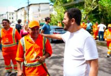 Manaus tem 1,5 mil garis na limpeza urbana e reforça combate ao descarte irregular