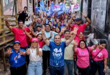 Roberto Cidade apresenta proposta de Hospital da Mulher durante caminhada no Bairro da União