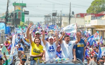 Roberto Cidade encerra agenda no interior com carreata em Itacoatiara