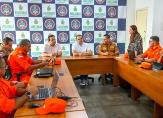 Governador Roberto Cidade reúne órgãos e determina novas ações contra incêndios no Amazonas