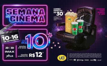 UCI tem ingressos a partir de R$10 durante a Semana do Cinema; incluindo salas IMAX e XPLUS