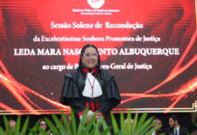Leda Mara Albuquerque assume terceiro mandato à frente do Ministério Público do Amazonas