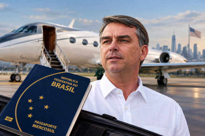 Político brasileiro embarca rumo aos Estados Unidos