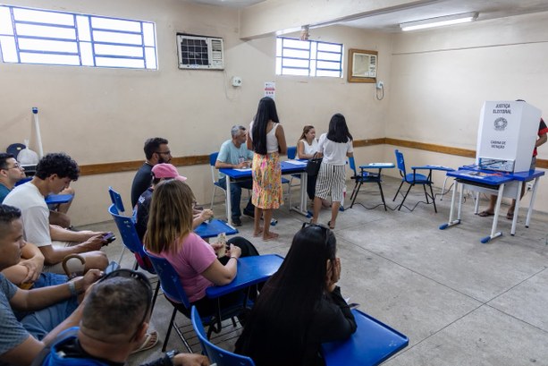 Votação . Foto Divulgação TRE-AM