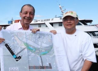 Obras do novo Porto da Manaus Moderna começam após articulação de Omar Aziz e Eduardo Braga
