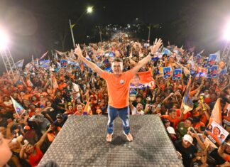 David encerra campanha em Manaus com propostas para saúde, infraestrutura e interior do Amazonas