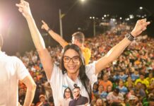 Dra. Shádia encerra campanha ao lado de David e defende ampliar ações para o interior do Amazonas