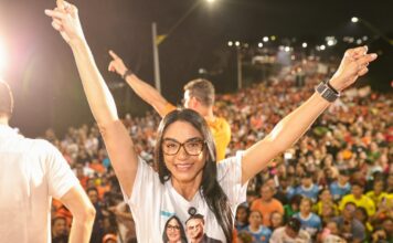 Dra. Shádia encerra campanha ao lado de David e defende ampliar ações para o interior do Amazonas