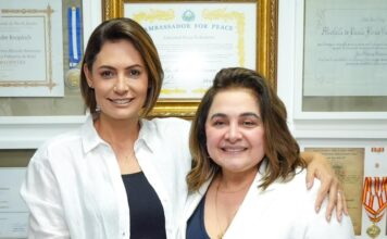 Professora Maria do Carmo anuncia apoio de Michelle Bolsonaro para o 2º turno no Amazonas