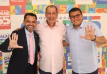 Omar Aziz amplia alianças e chega ao segundo turno com apoio de prefeitos e deputados