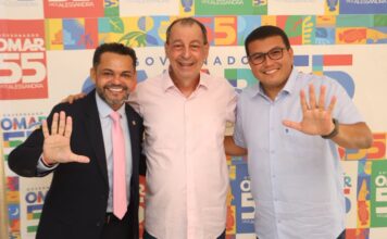 Omar Aziz amplia alianças e chega ao segundo turno com apoio de prefeitos e deputados