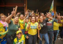 Professora Maria do Carmo percorre bairros da zona Norte de Manaus na reta final da campanha