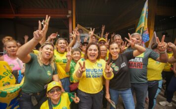 Professora Maria do Carmo percorre bairros da zona Norte de Manaus na reta final da campanha