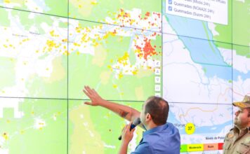 Amazonas mantém combate às queimadas com 18 aeronaves e mil profissionais mobilizados