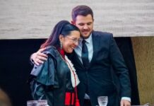 Prefeito Renato Junior reforça parceria entre Prefeitura de Manaus e MP-AM durante posse de Leda Mara