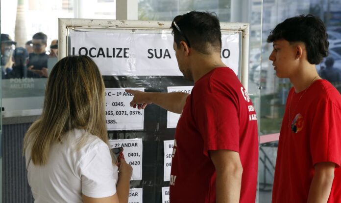 votação eleiçào. Foto Bruno Peres